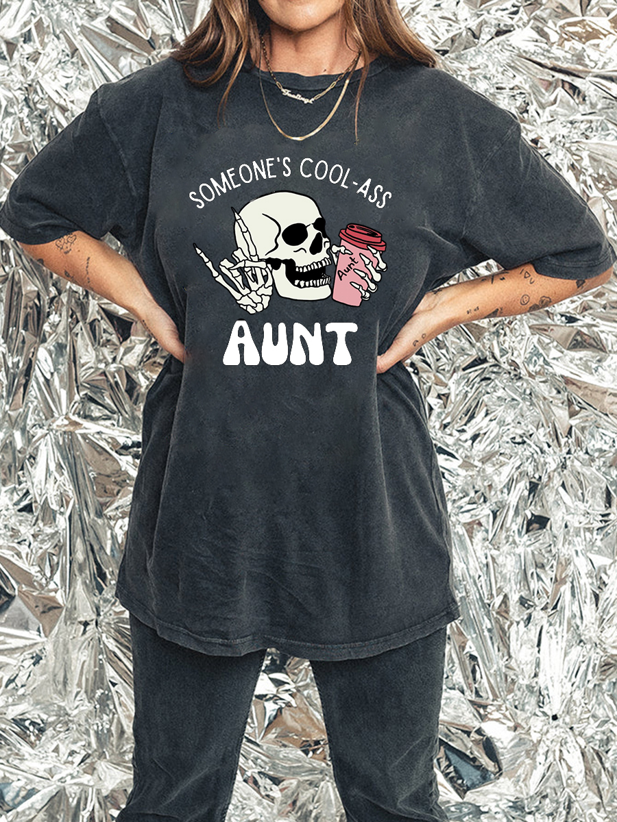 Latest Someone's Cool Ass Aunt Shirt on Sale-boldoversize