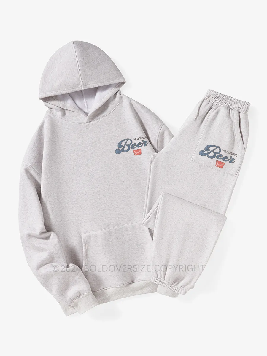 Vintage Original Rodeo Fleece Hoodie Suit