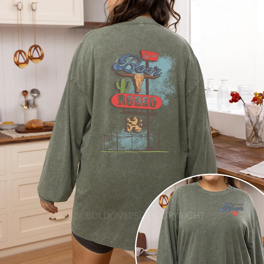 Vintage Original Rodeo Washed Long Sleeve Shirt