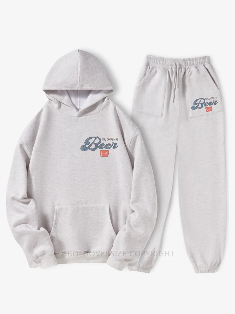 Vintage Original Rodeo Fleece Hoodie Suit