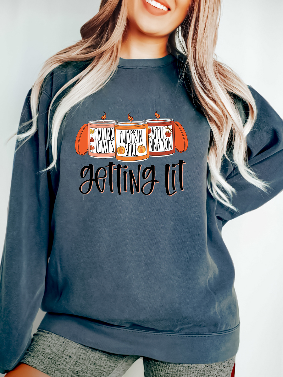 Getting Lit Fall Sweatshirt