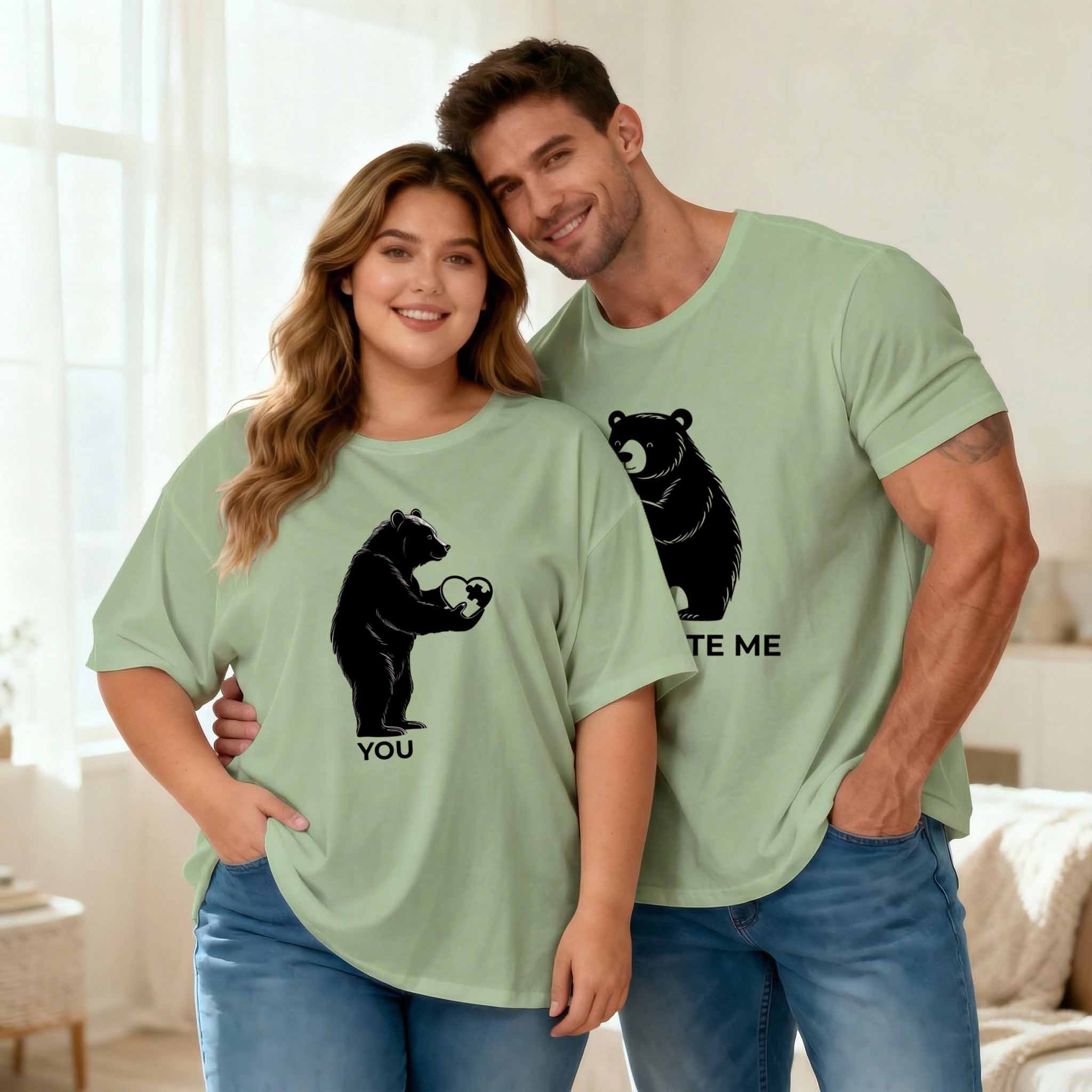 Vintage You Complete Me Couple Shirt