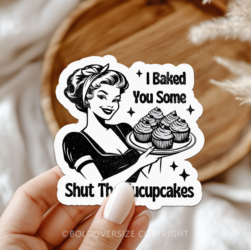 12pcs Vintage Fucupcake Sticker