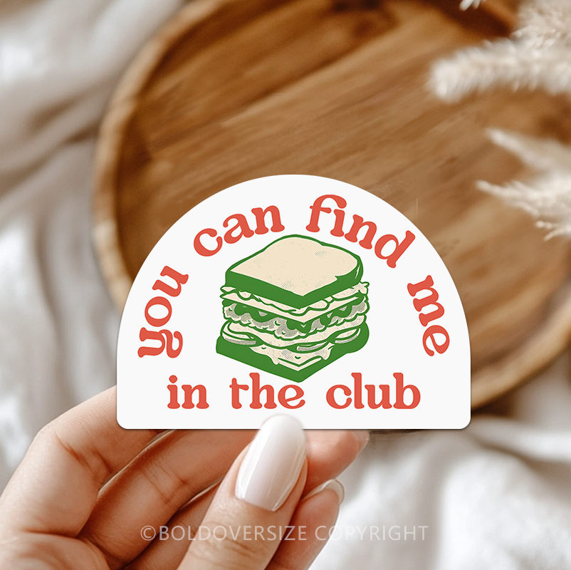 12pcs Vintage In The Club Sticker