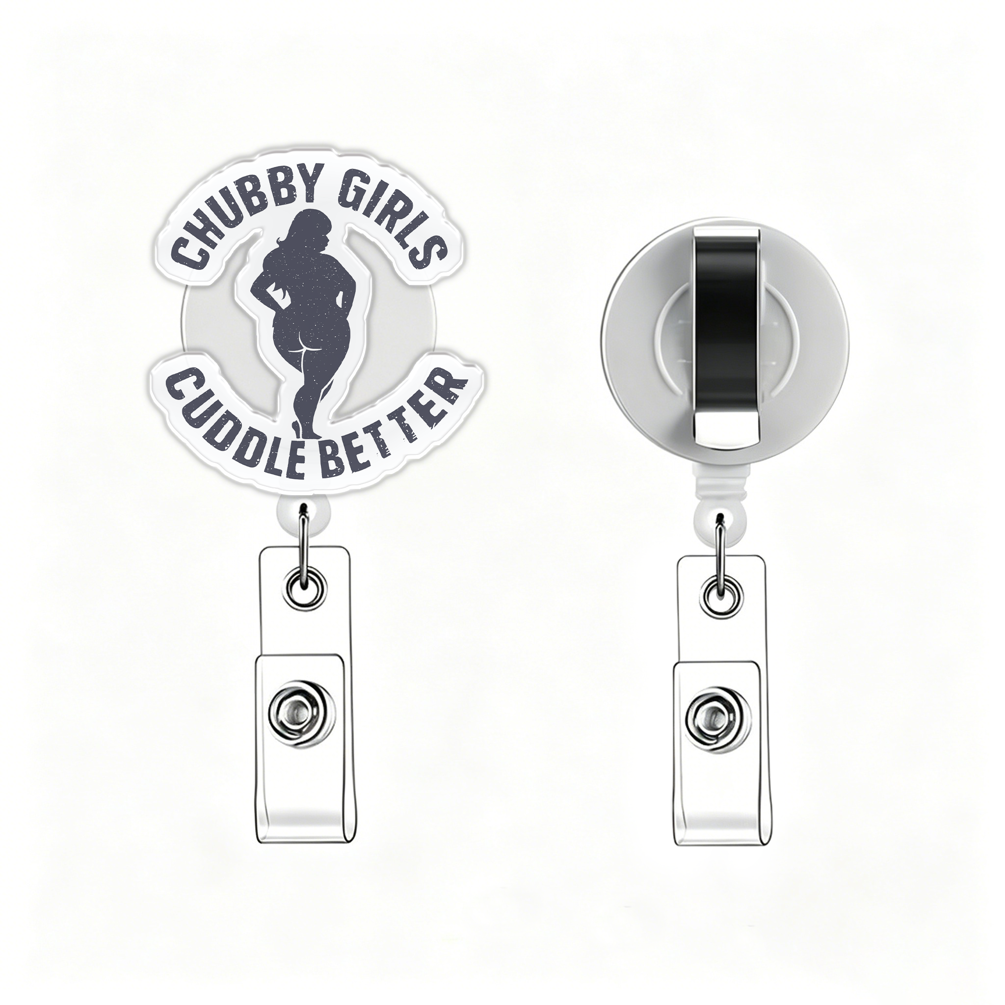 Chubby GirlsAlien Badge Clip