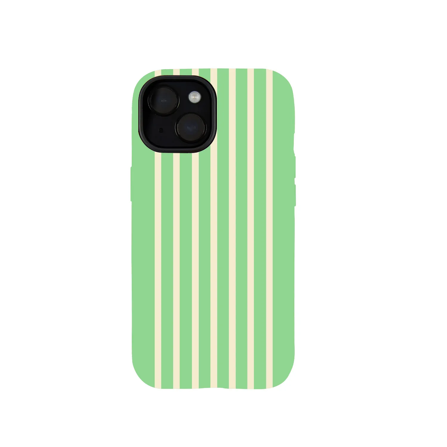 Green and yellow striped Phone Case 