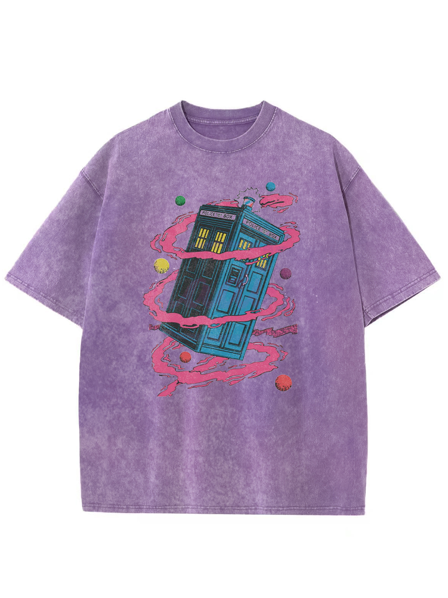Vintage Lost In Time And Space Washed T-Shirt