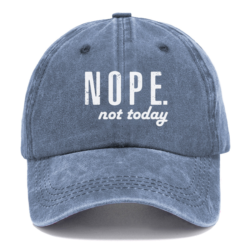Vintage Nope Washed Cap