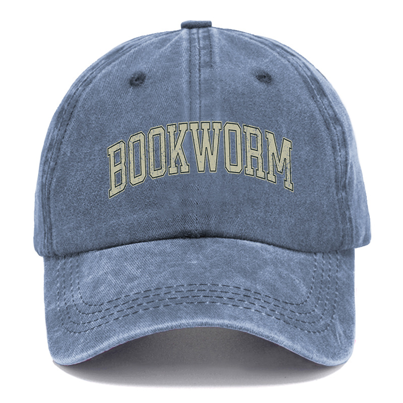 Vintage Bookworm Washed Cap
