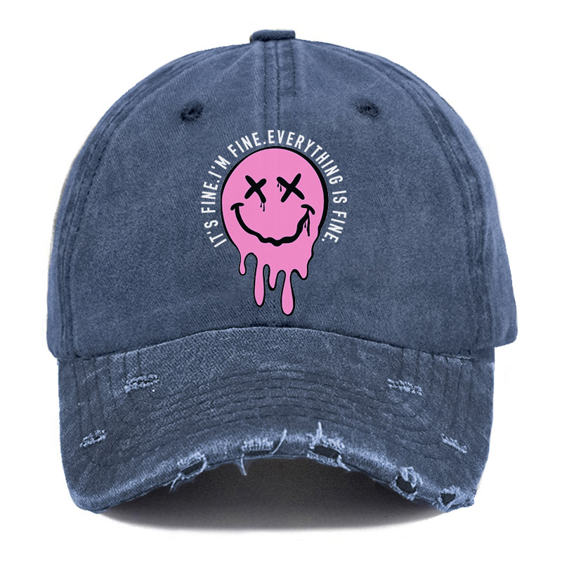 Vintage It'S Fine Washed Cap