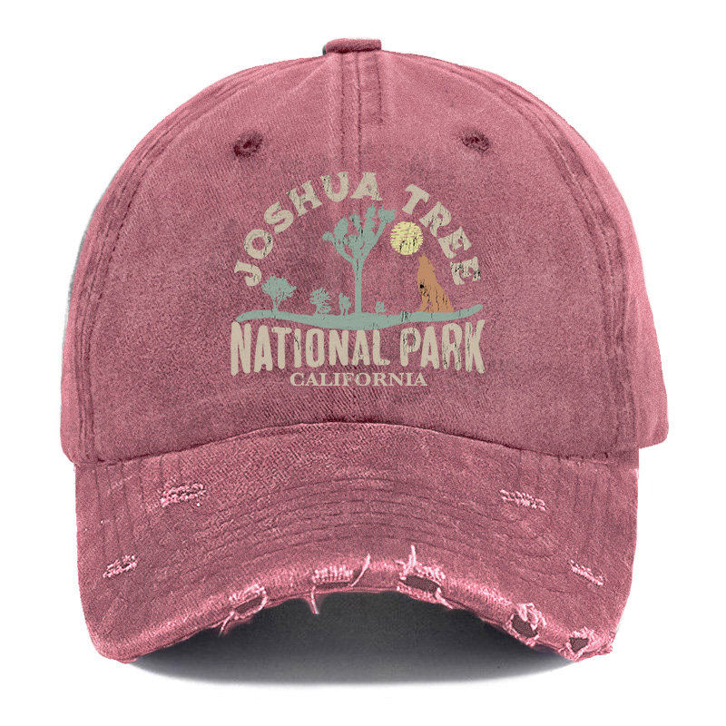 Vintage Joshua Tree National Park Ripped Washed Cap