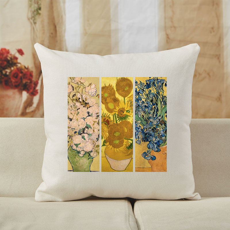 Vintage Van Gogh Cushion Pillow