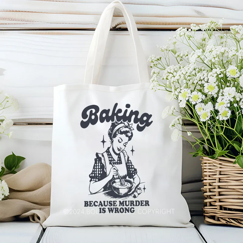 Vintage Baking Tote Bag