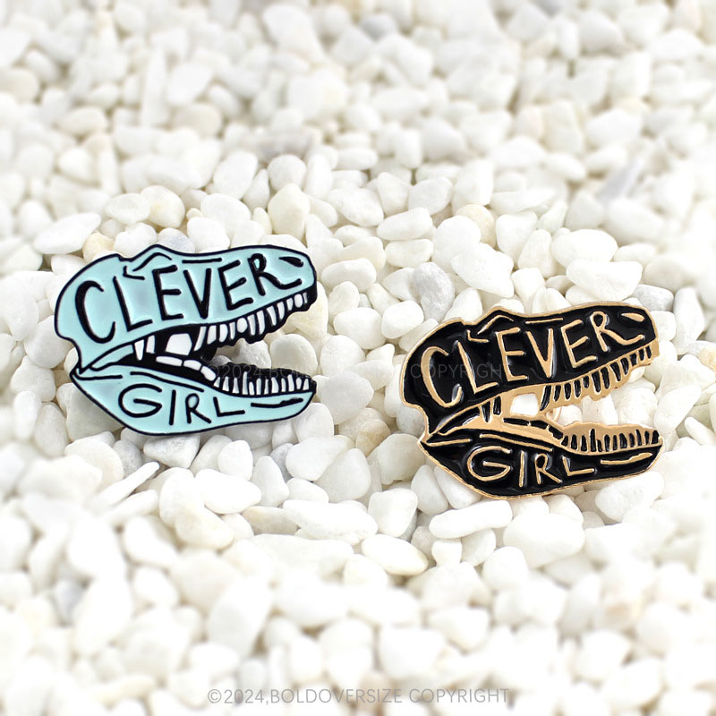 Vintage Jurassic Dinosaur Pin