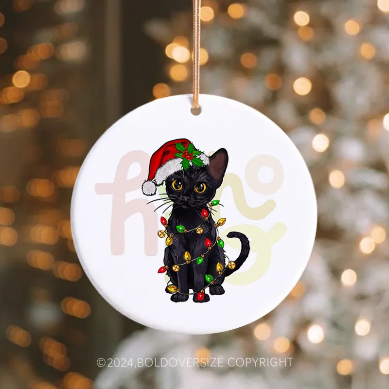 Blac Cat Ornament