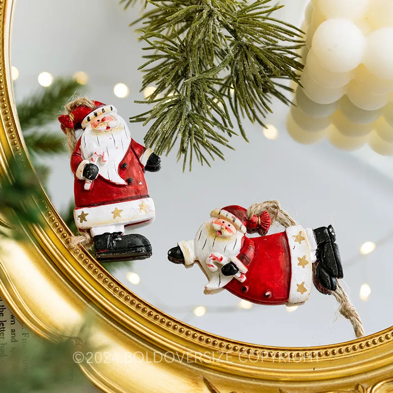Christmas Resin Santa Claus Ornament
