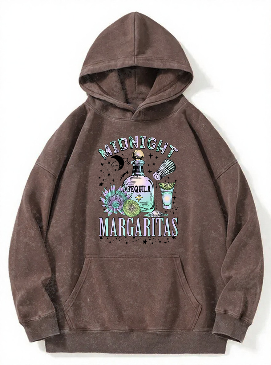 Plus Size Midnight Tequila Washed Hoodie