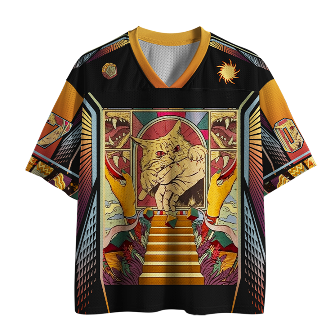 Vintage Cat's Divine Throne Mesh Jersey