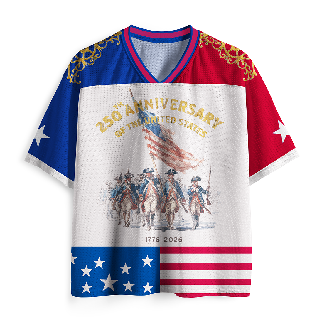 Vintage 250Th Anniversary Of The United States Mesh Jersey
