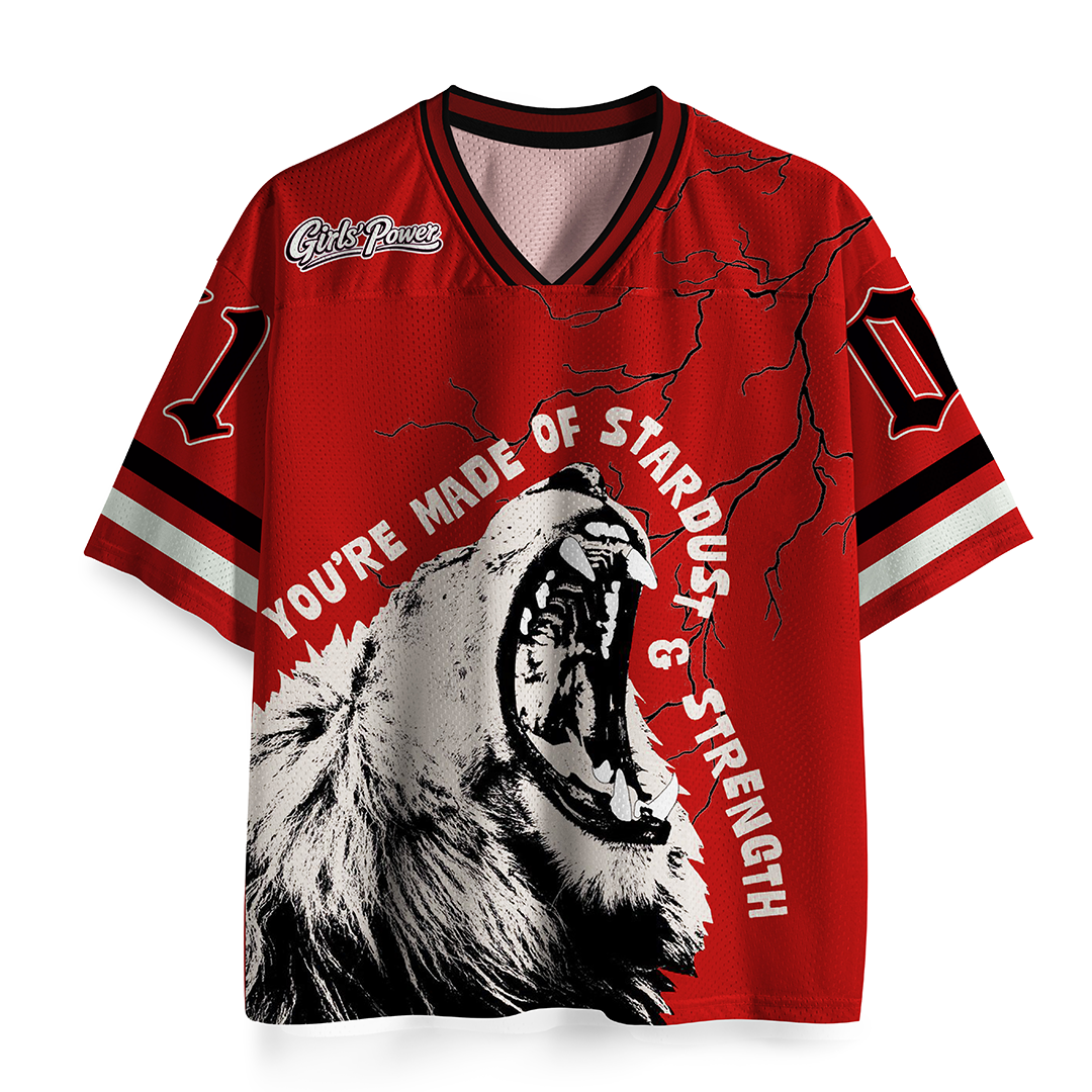 Vintage You 're Made Of Stardust & Strength Mesh Jersey