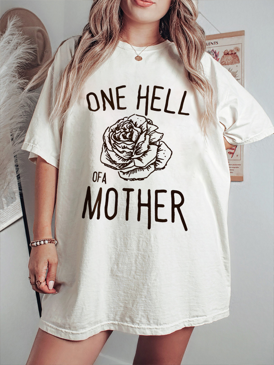 Vintage One Hell Of A Mother T-Shirt