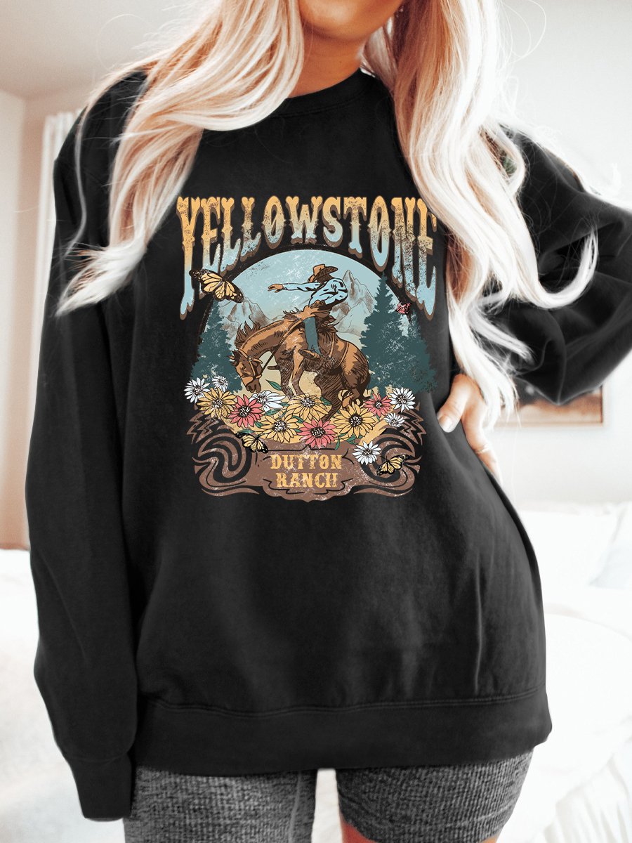 Vintage Yellowstone Country Club Sweatshirt