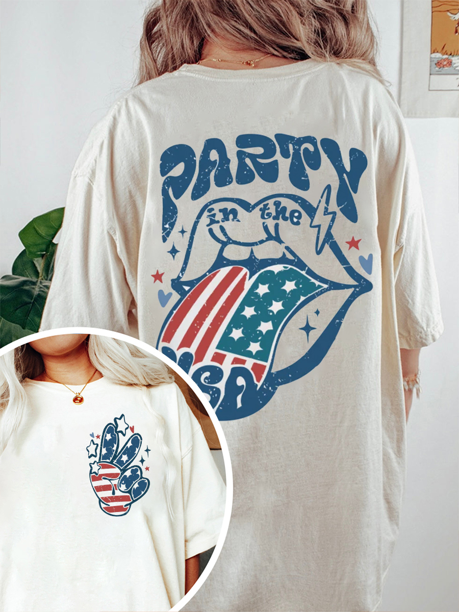 Vintage Party In The Usa T-Shirt