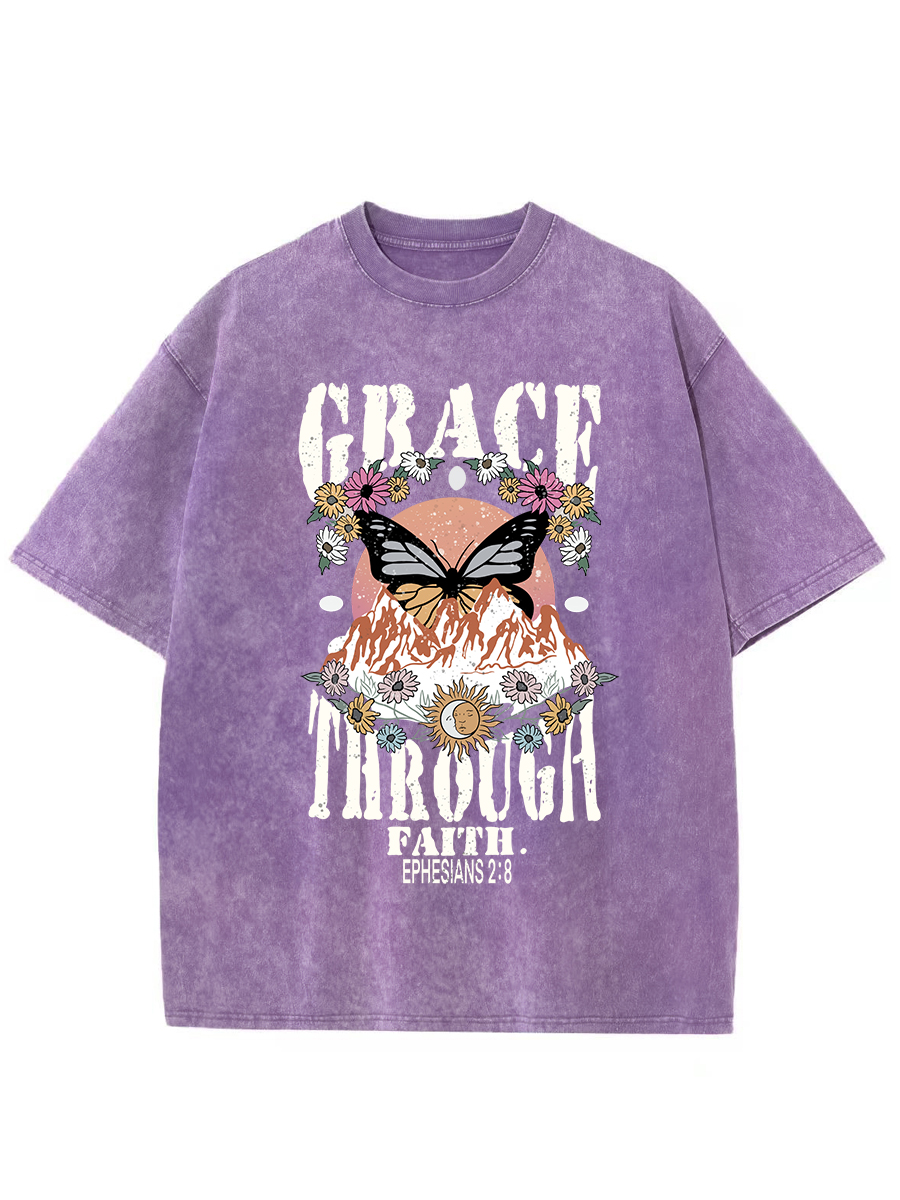 Vintage Bible Verse Washed T-Shirt