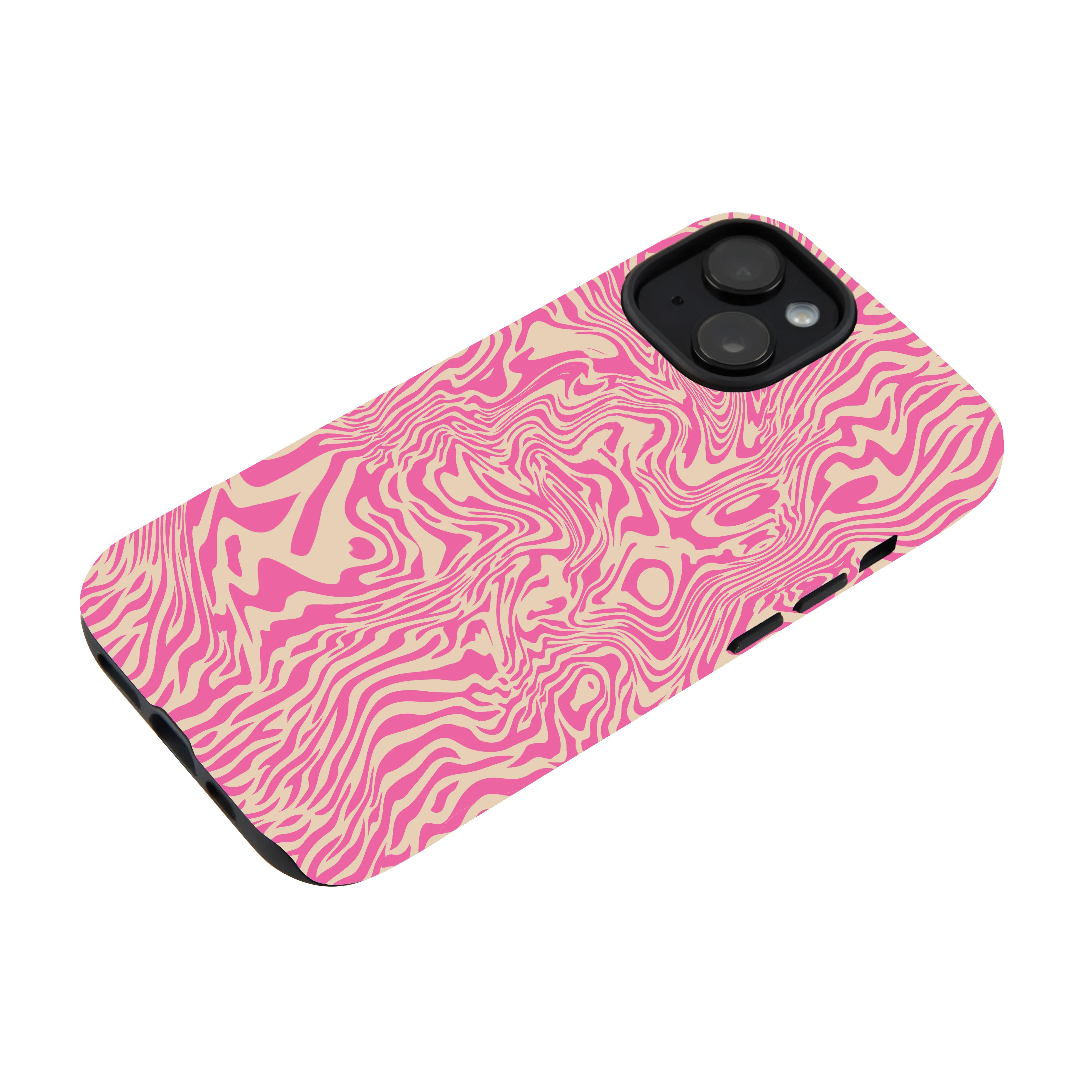 Pink Zebra Print Phone Case