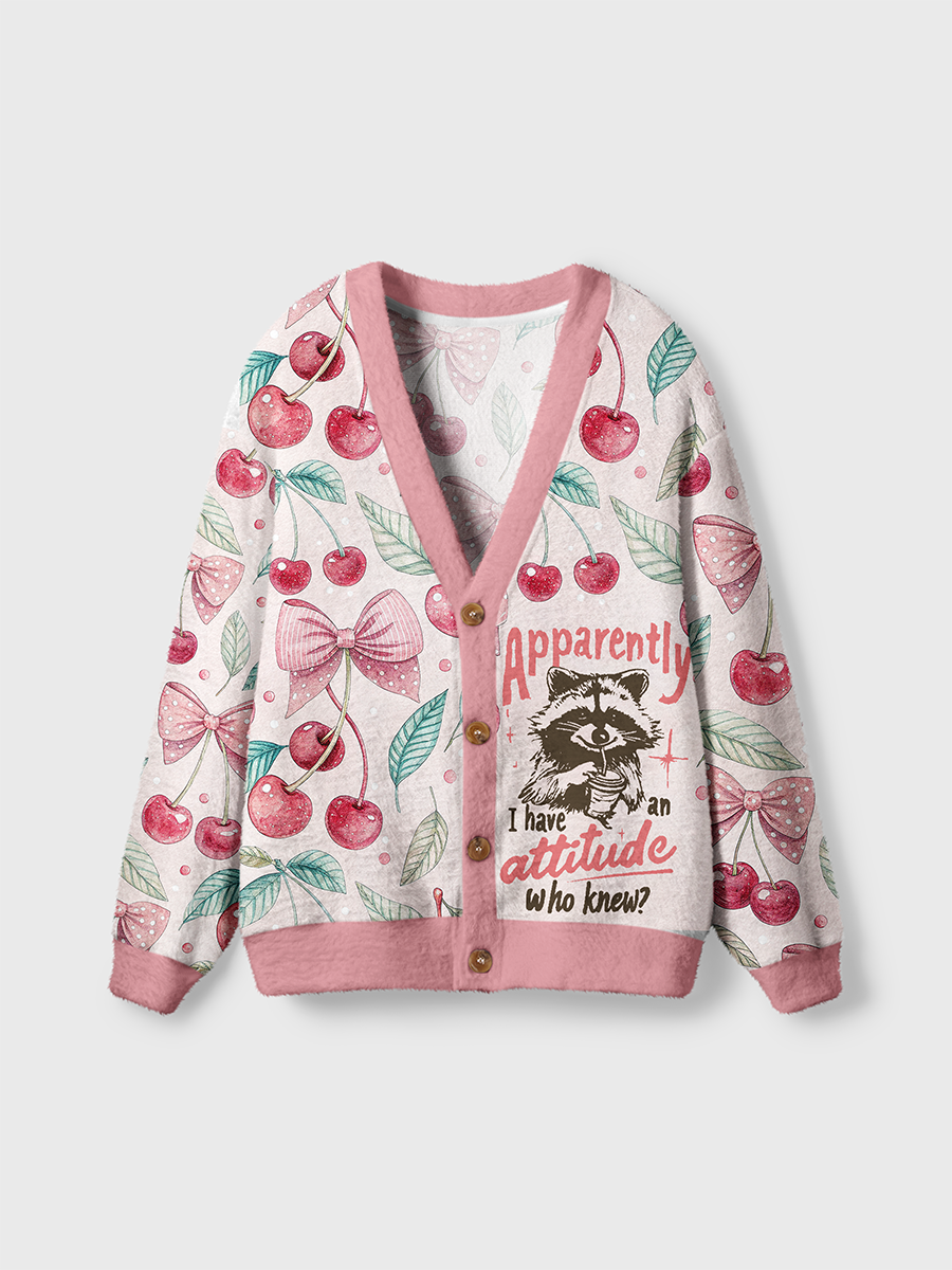 Vintage Attitude Raccoon Cardigan Sweaters
