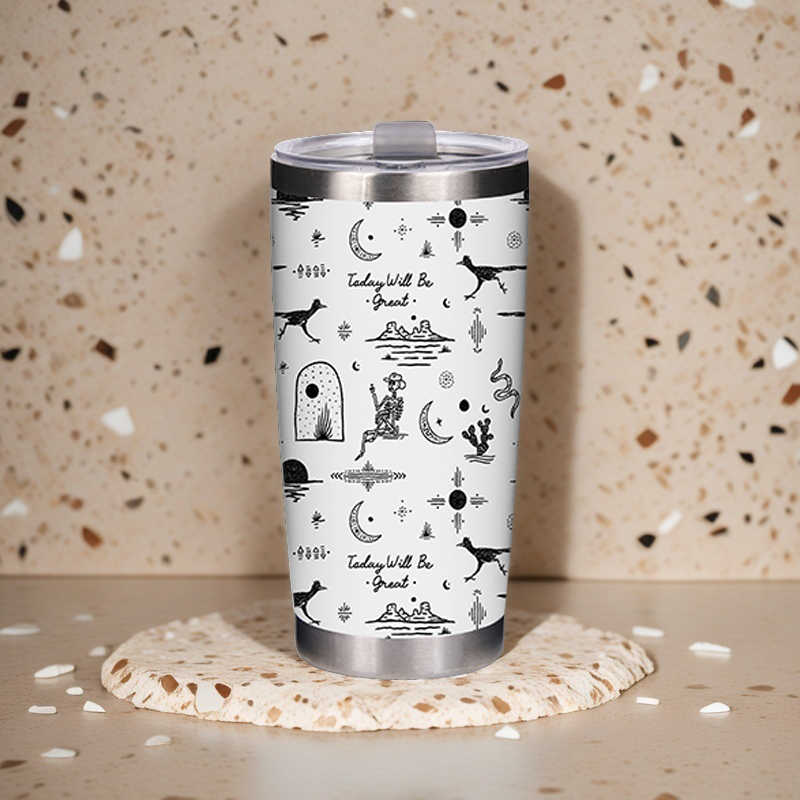 Vintage Today Will Be Great In Desert 20oz Tumbler