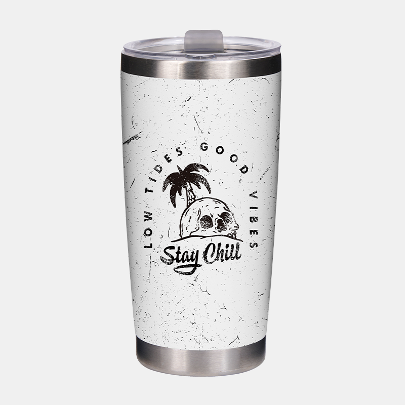 Vintage Skeleton Coconut Tree 20oz Tumbler