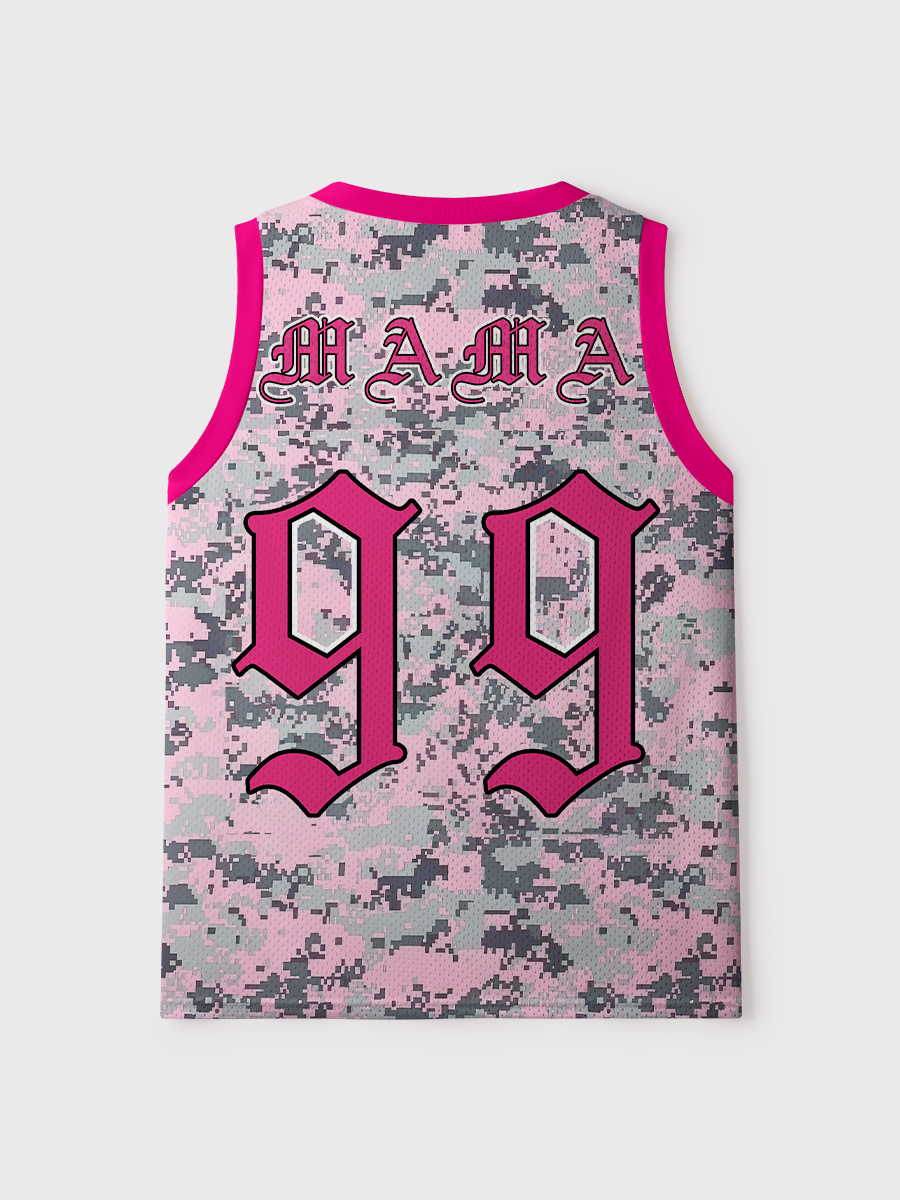 Don't MessWith Mama Mesh Jersey Tank Top