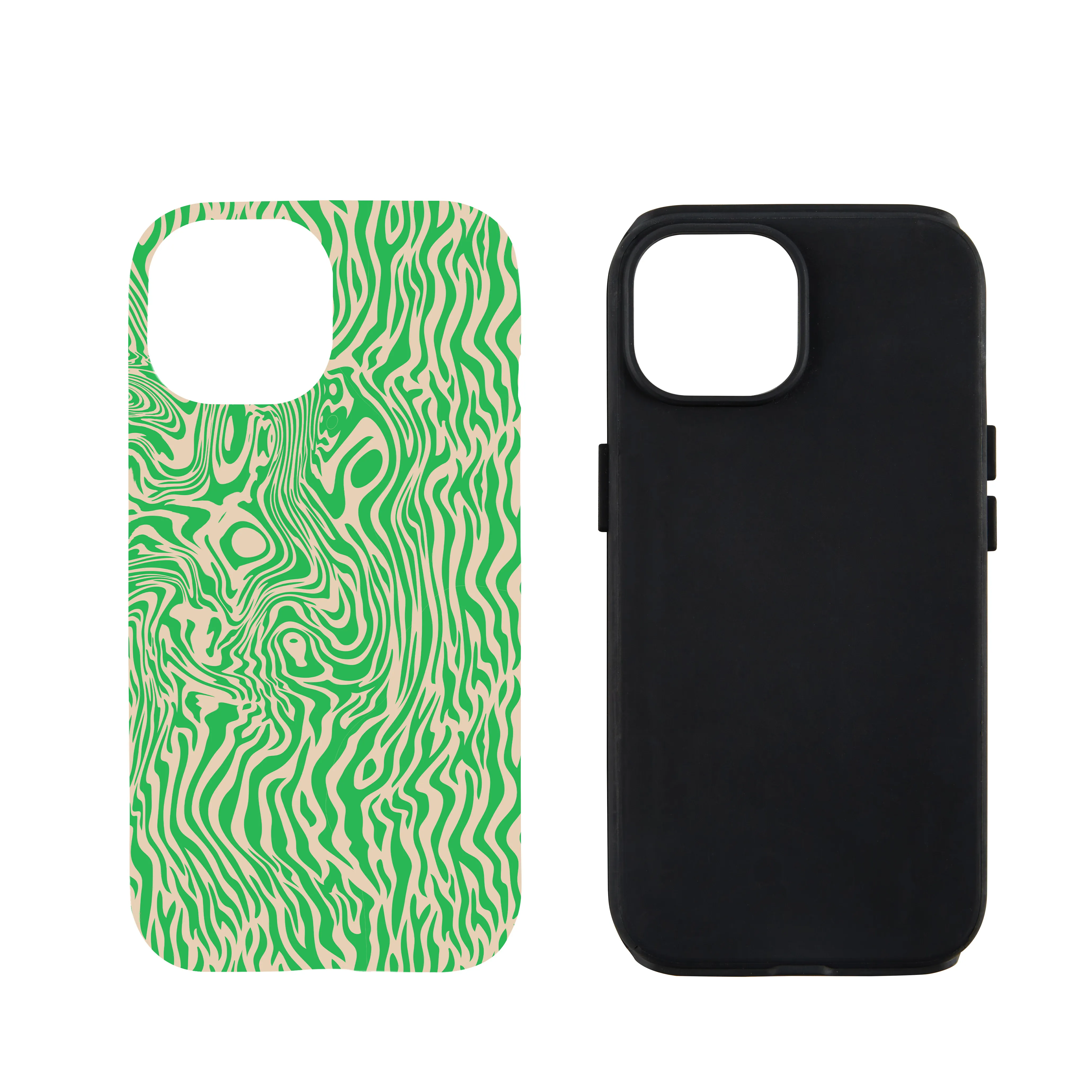 Green Brindle Phone Case