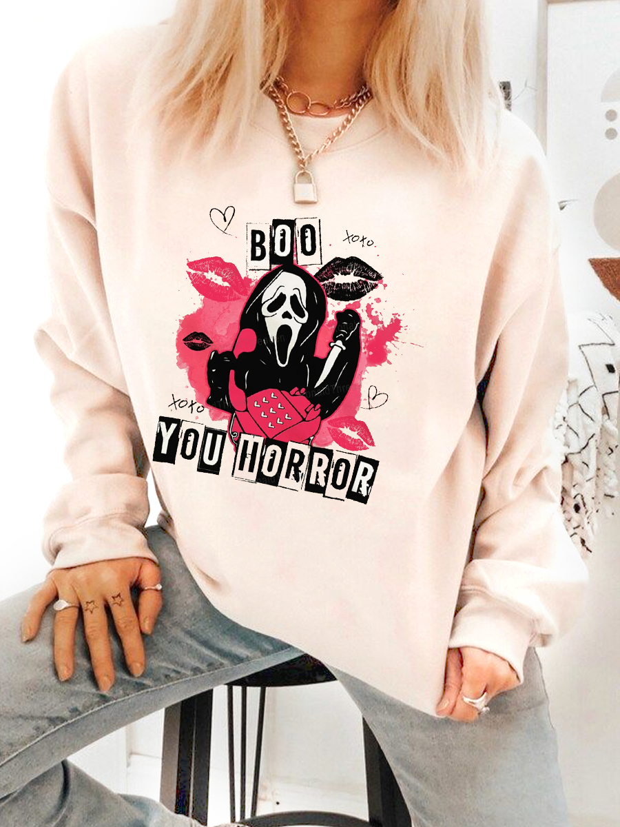 Boo You Horror Sweatshirt
