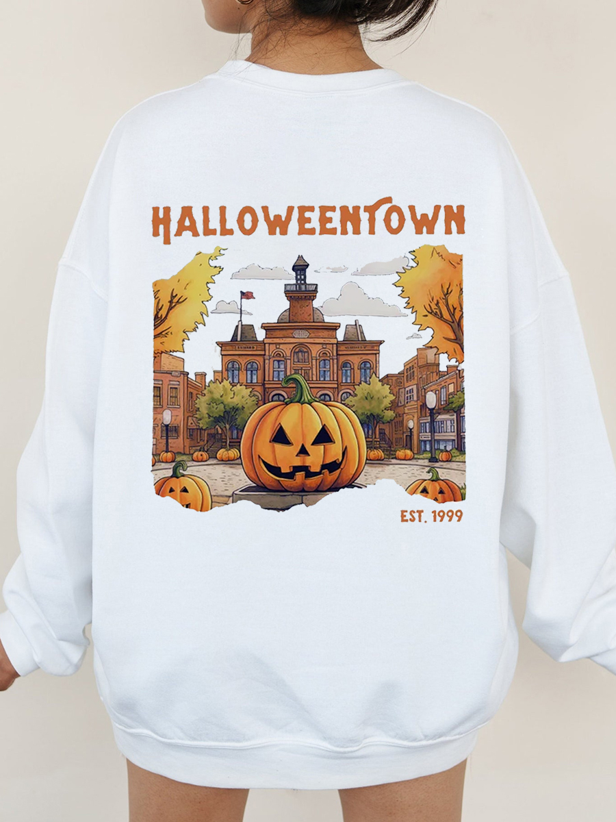Vintage Halloween Town Est 1998 Sweatshirt