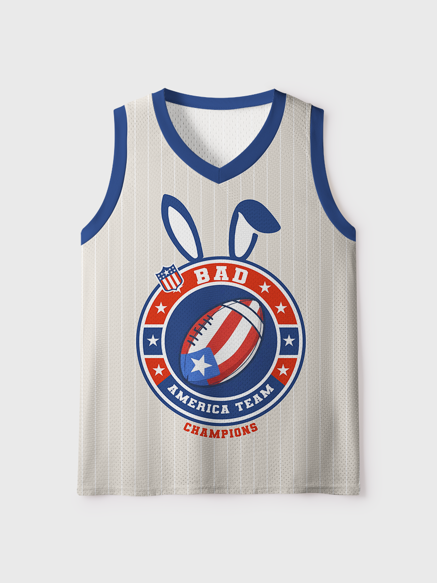 Bad American Team Mesh Jersey Tank Top