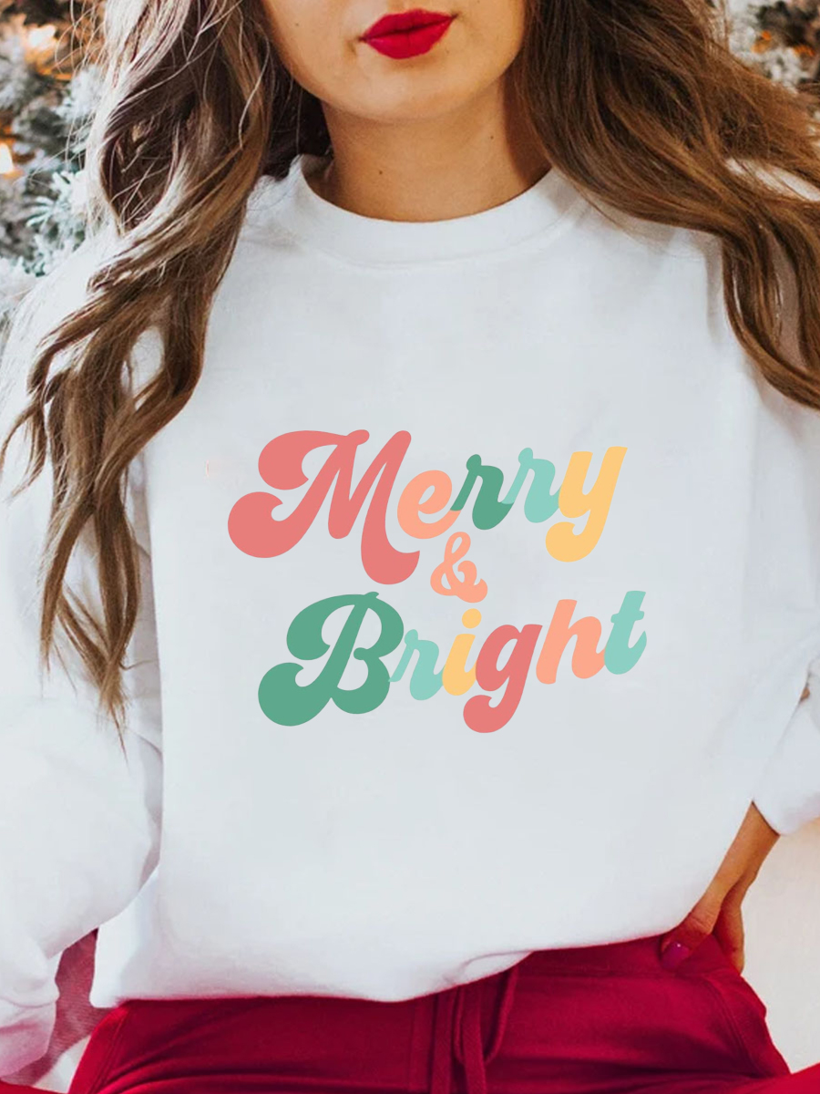Merry And Bright Christmas Sweatshirt