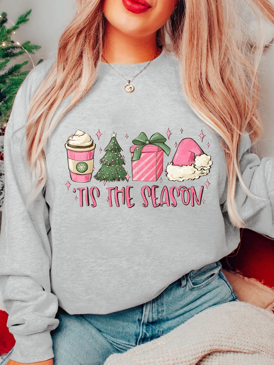 Plus Size This The Season Christmas Sweatshirt