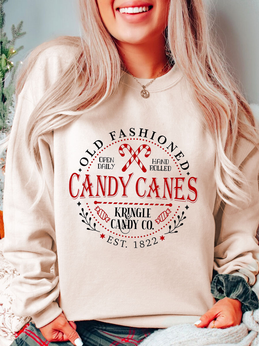 Candy cane sale christmas sweater