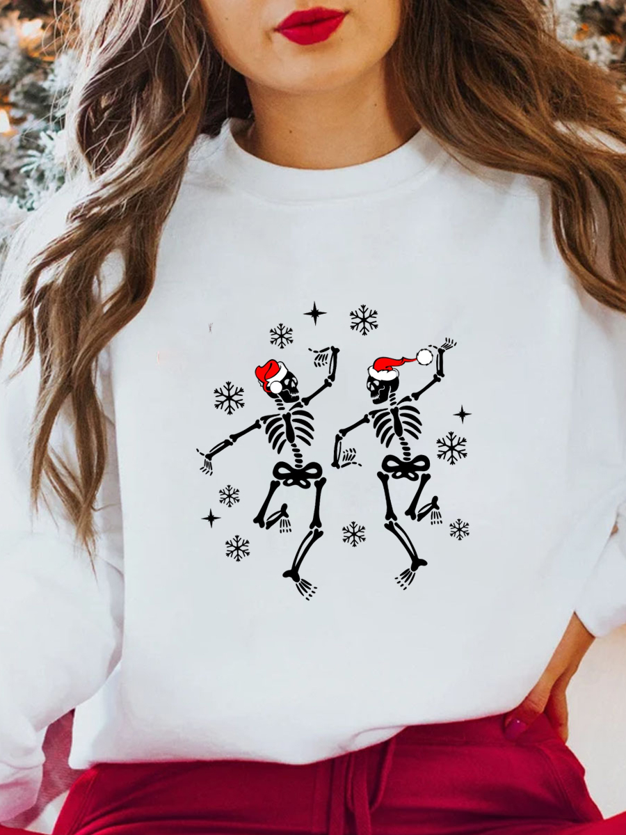 Dancing Skeleton Christmas Sweatshirt