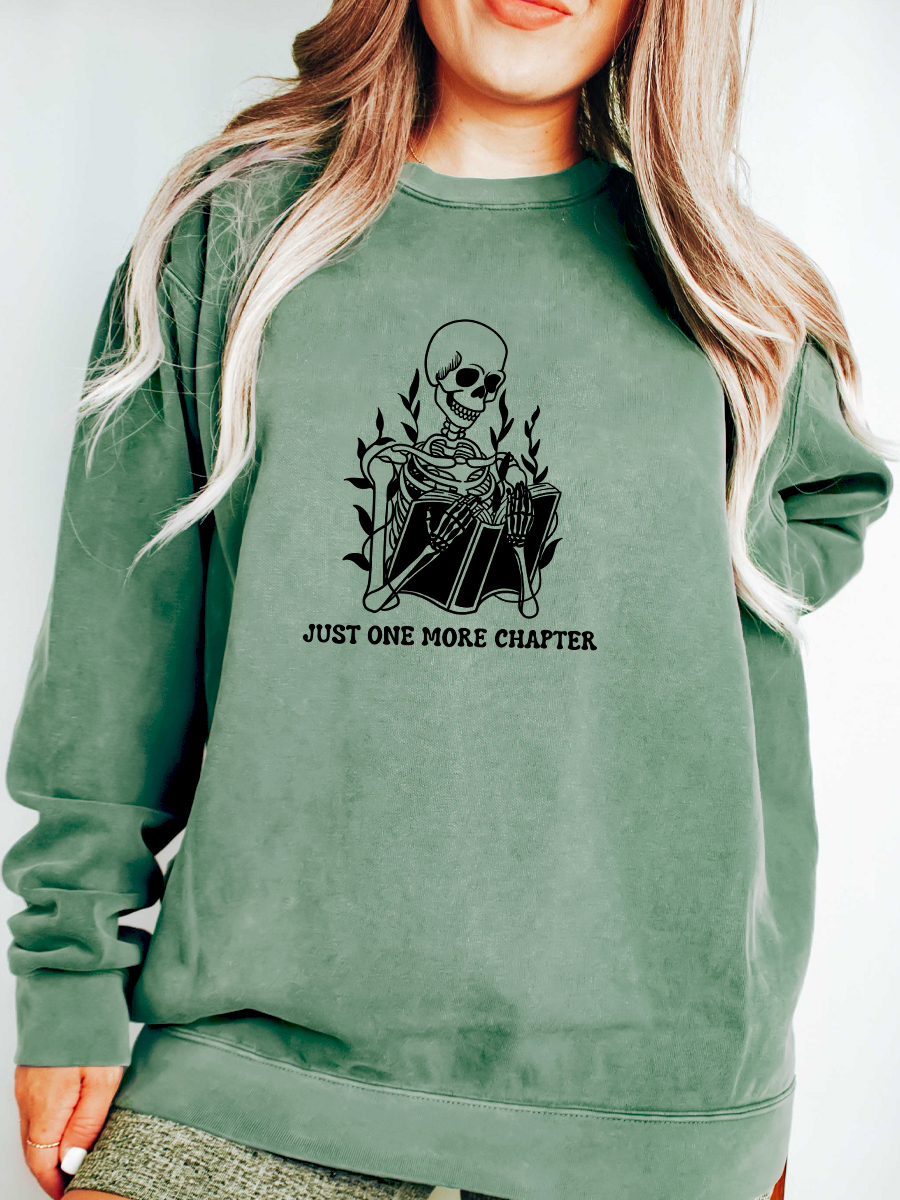 Plus Size Just One More Chapter Plus Size Sweatshirt