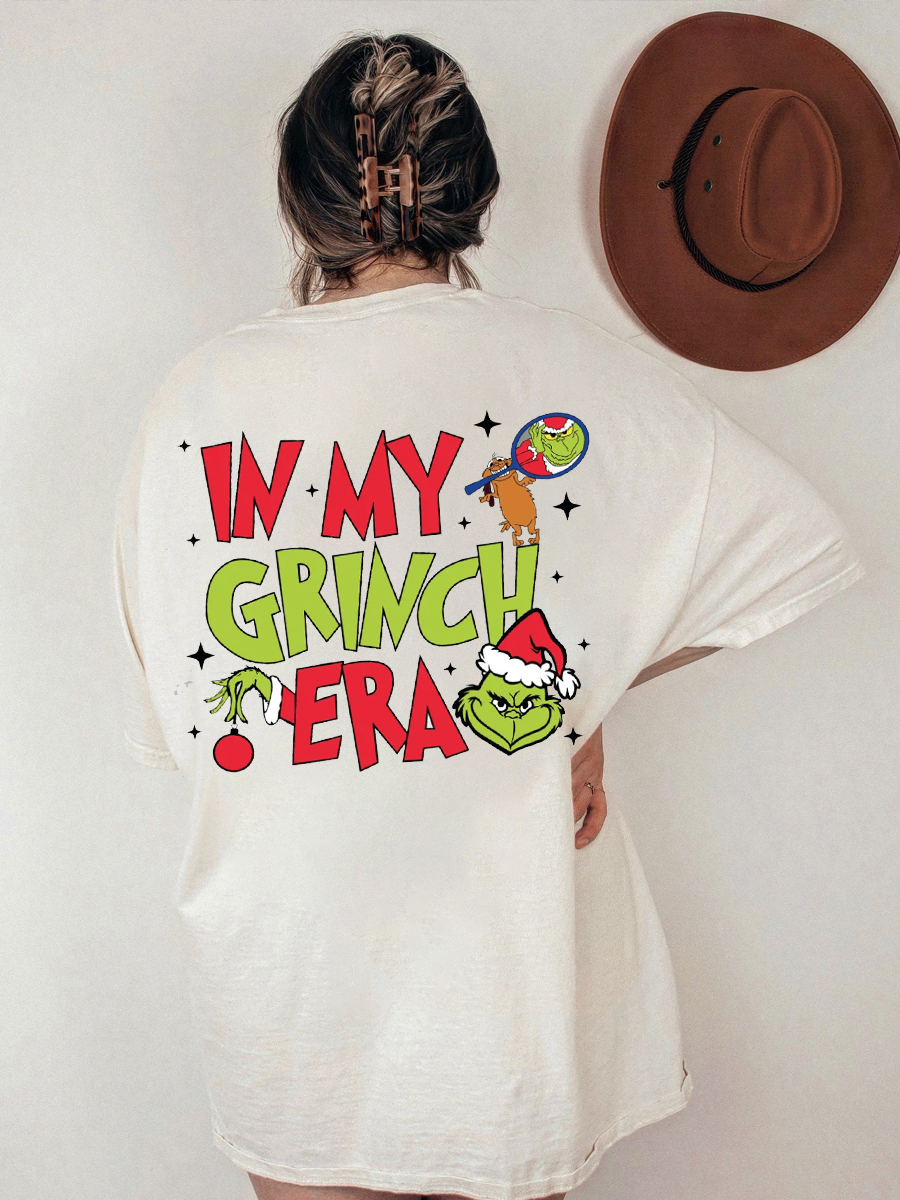 Plus size hot sale grinch shirt