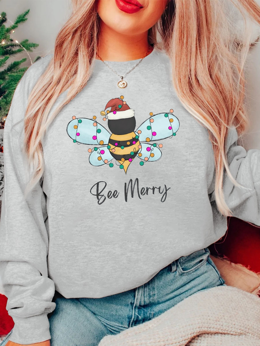 Bee best sale merry sweatshirt