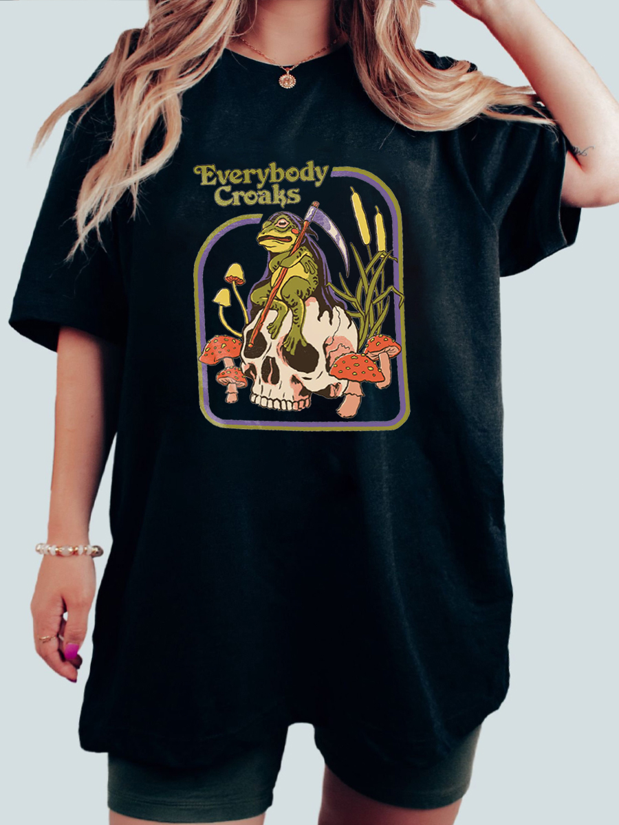 Everybody Croaks Plus Size T-Shirt