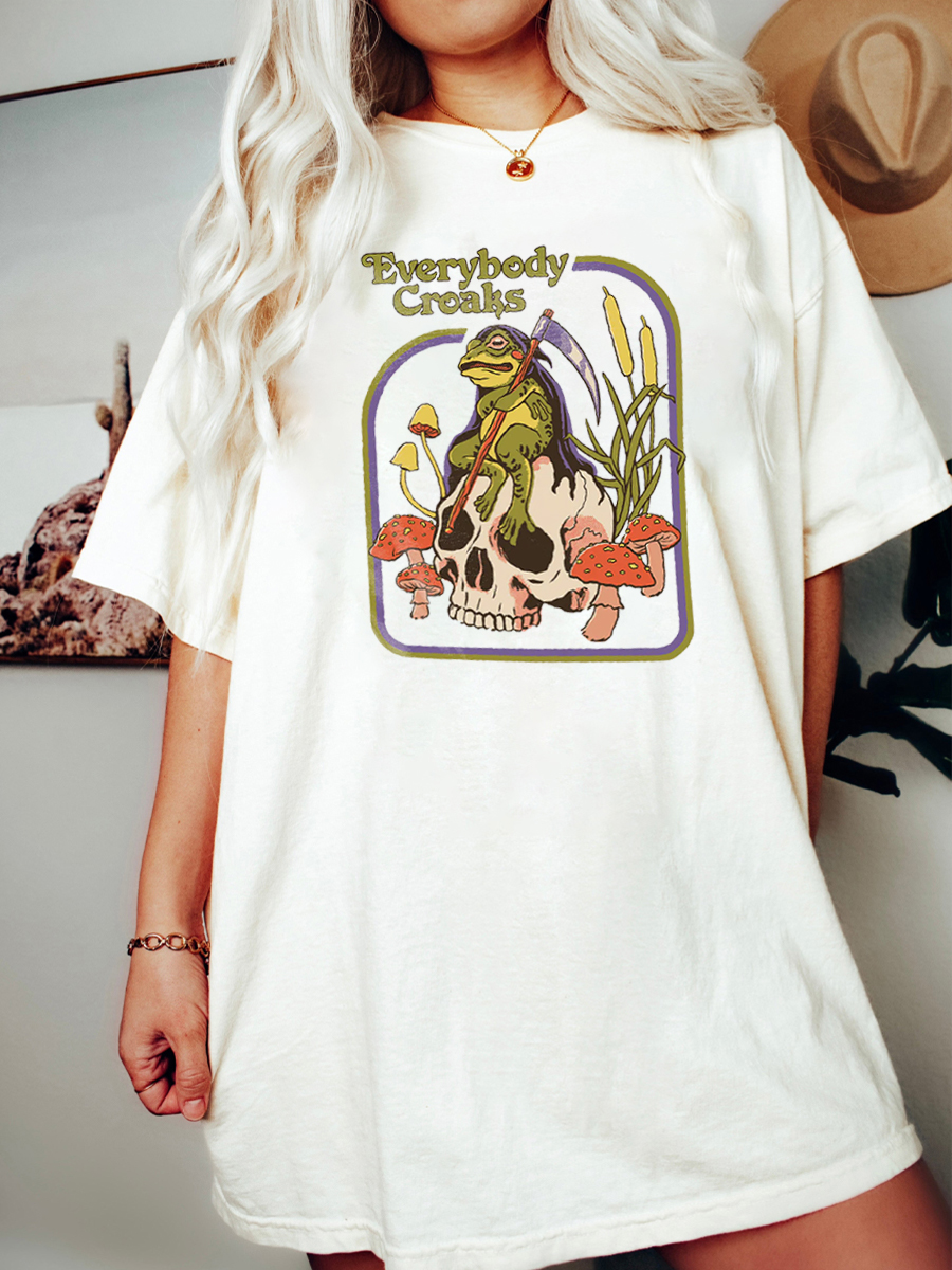 Everybody Croaks Plus Size T-Shirt