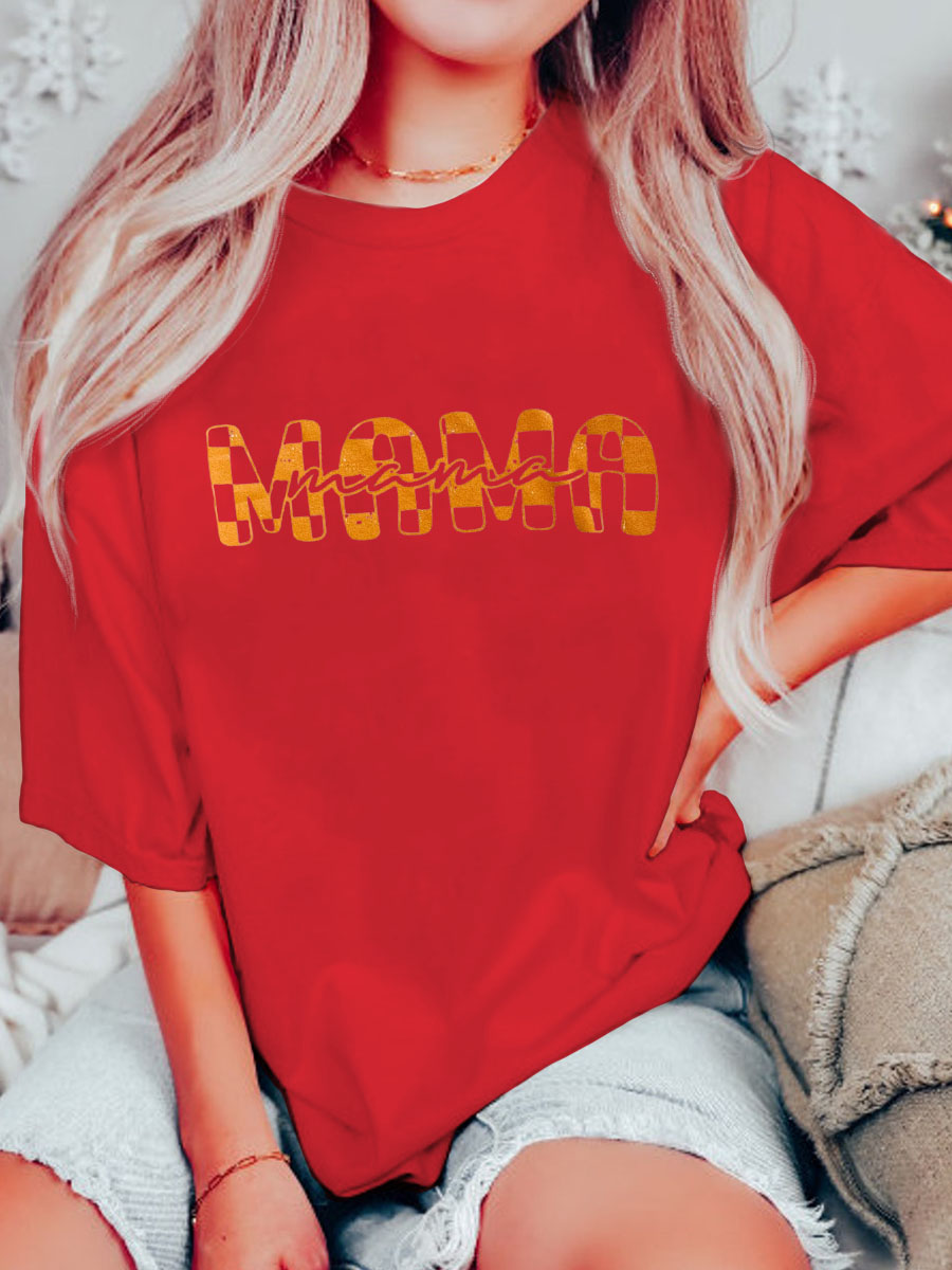 Plus Size Mama Graphic Tee