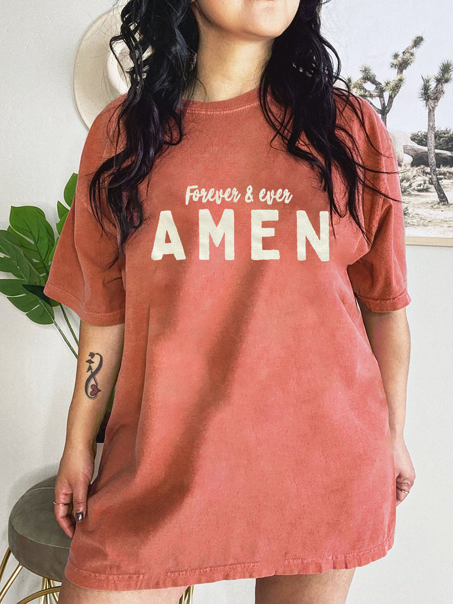 Plus Size Forever Amen Tee
