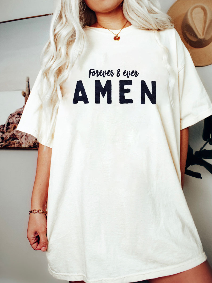 Plus Size Forever Amen Tee