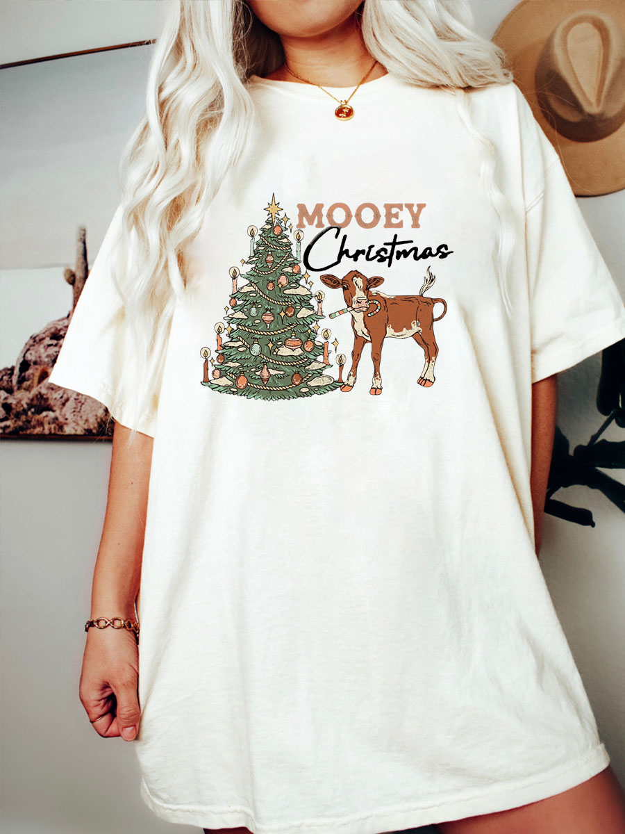 moose christmas shirt